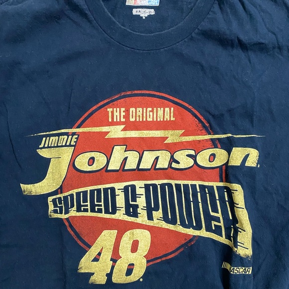 Vintage NASCAR Tshirt Jimmie Johnson - Picture 3 of 4